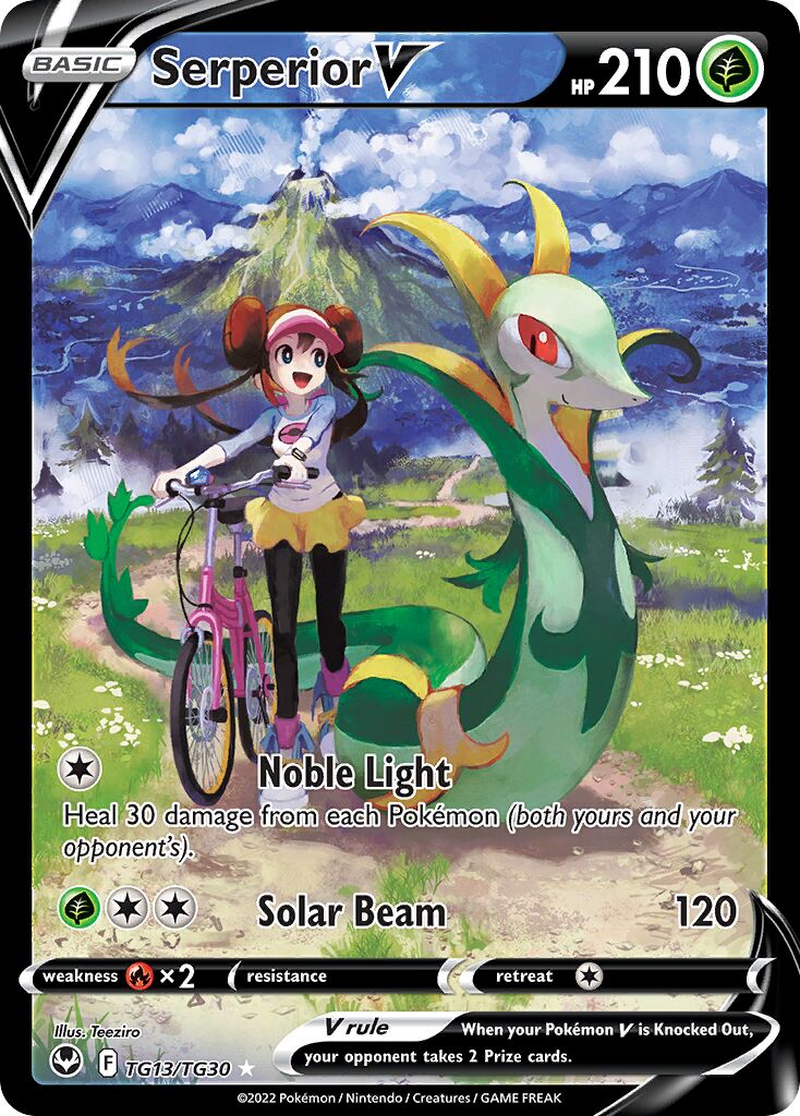 Serperior V - TG13/TG30 - Holo Rare V