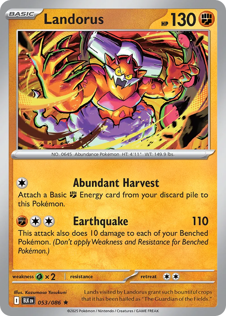 Landorus - 053/086 - Rare