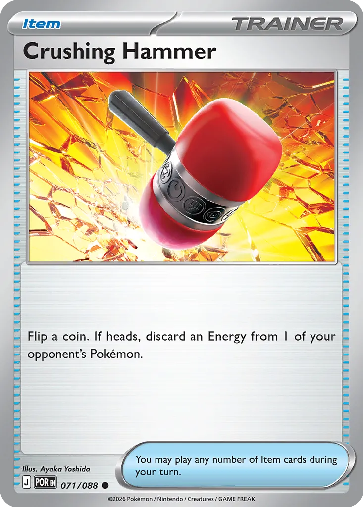 Crushing Hammer - 071/088 - Common Reverse Holo