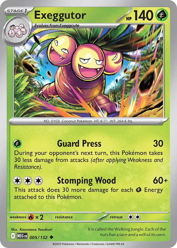 Exeggutor - 005/132 - Uncommon