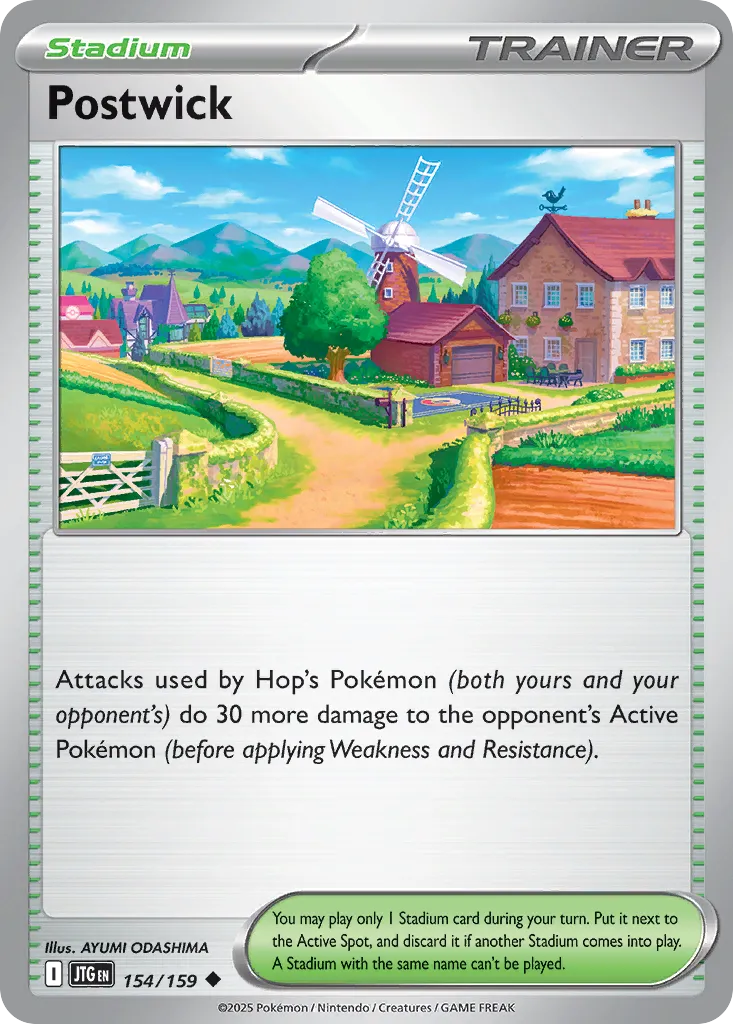 Postwick - 154/159 - Uncommon