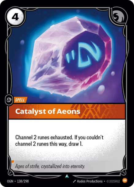 CATALYST OF AEONS - OGN-138/298 (Foil)