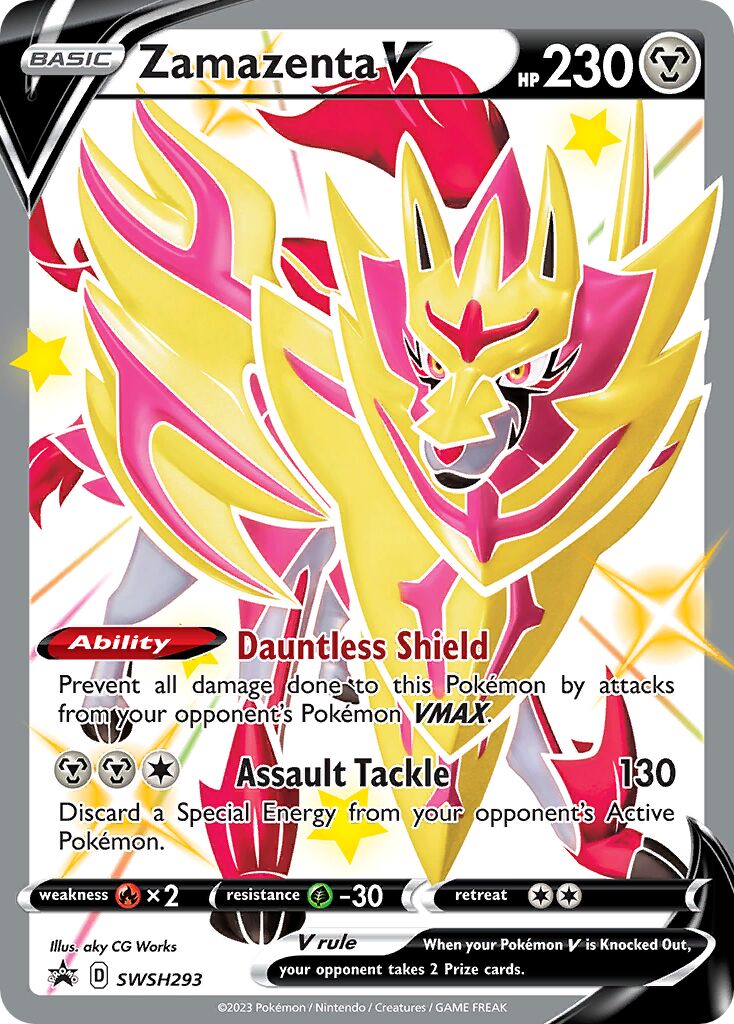 Zamazenta V - SWSH293 - Promo