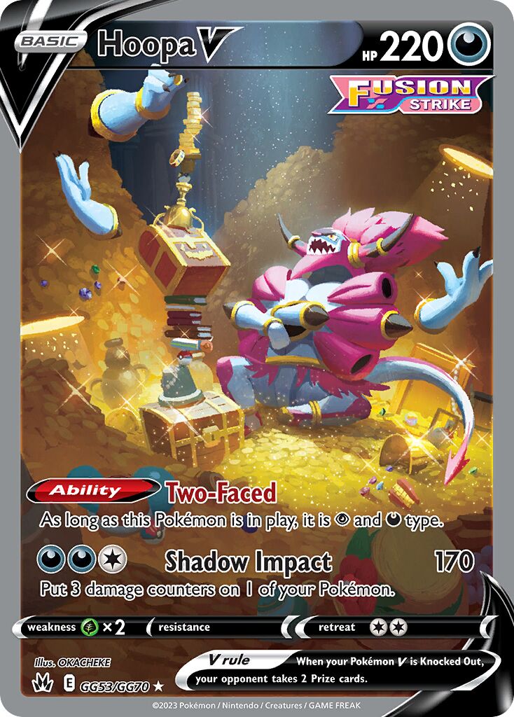Hoopa V - GG53/GG70 - Holo Rare V