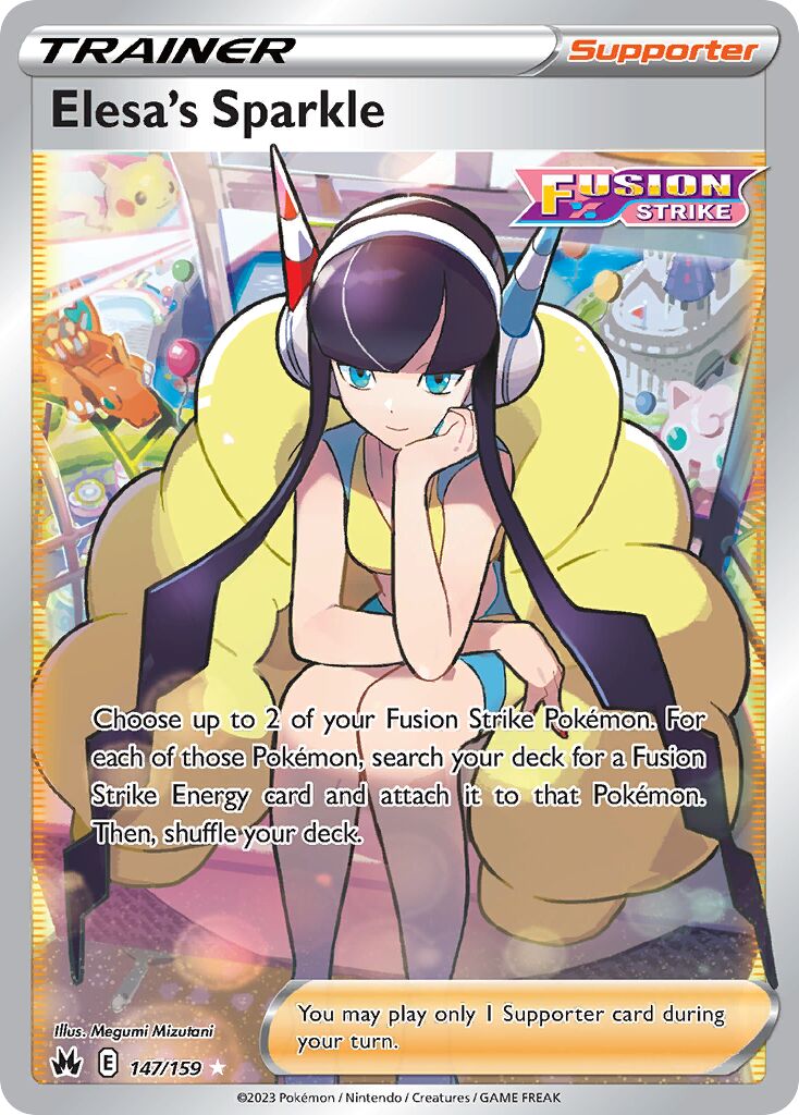 Elesa's Sparkle - 147/159 - Rare Ultra