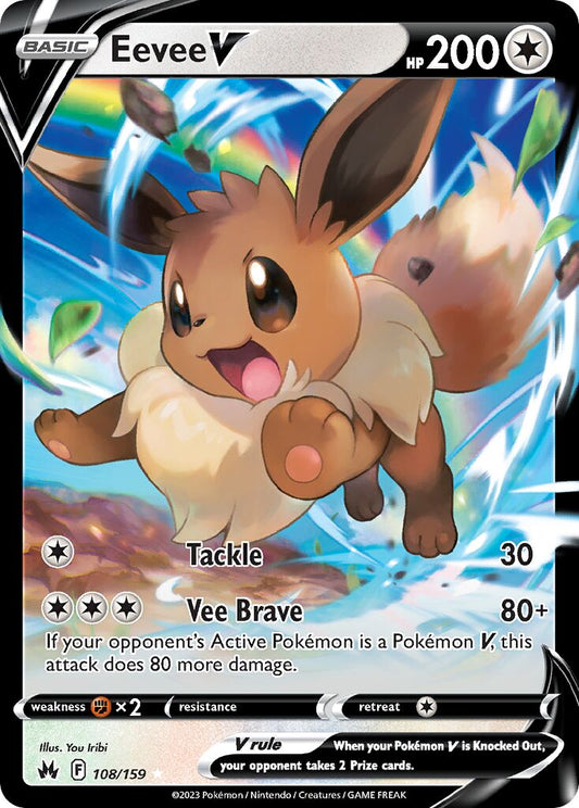 Eevee V - 108/159 - Holo Rare V