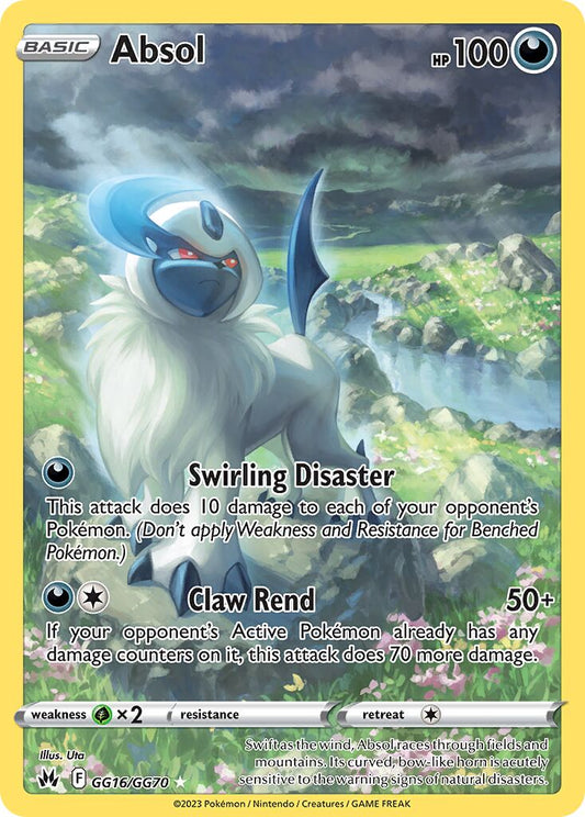 Absol - GG16/GG70 - Rare Holo