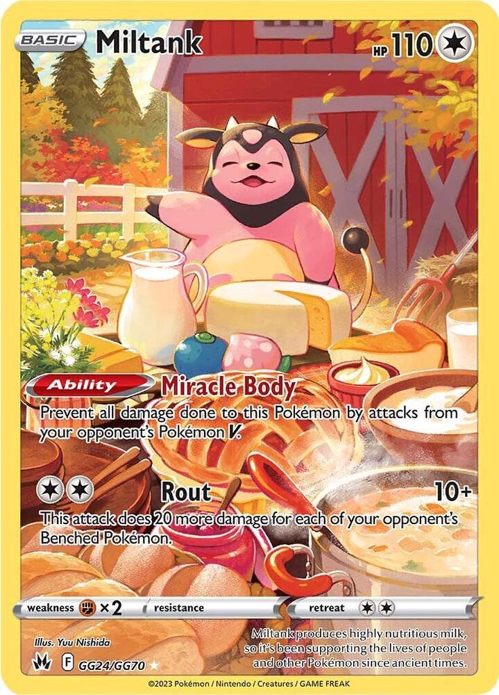 Miltank - GG24/GG70 - Rare Holo