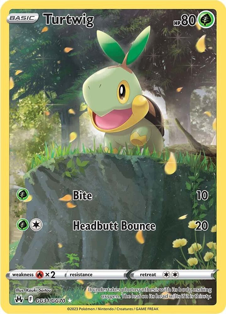 Turtwig - GG31/GG70 - Rare Holo
