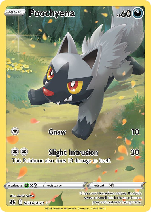 Poochyena - GG33/GG70 - Rare Holo