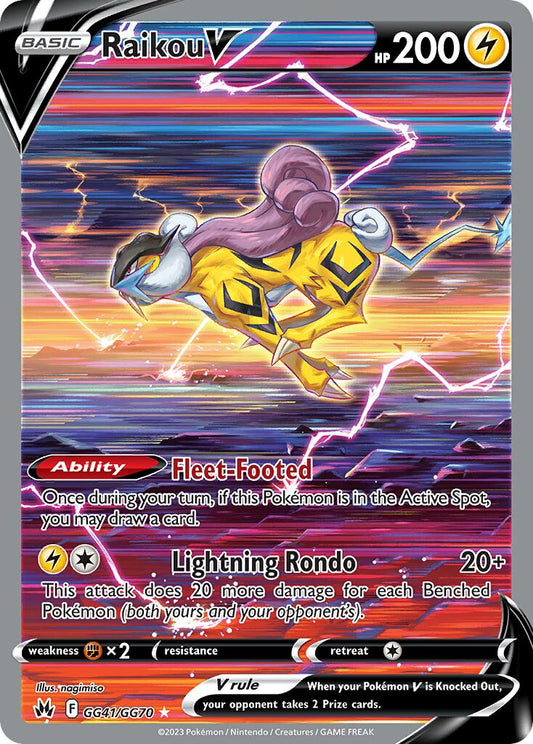Raikou V - GG41/GG70 - Holo Rare V