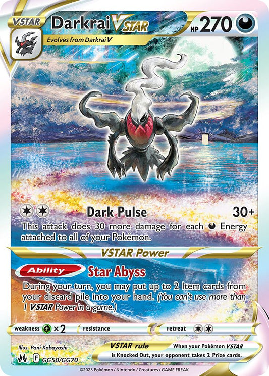 Darkrai VSTAR - GG50/GG70 - Holo Rare VSTAR