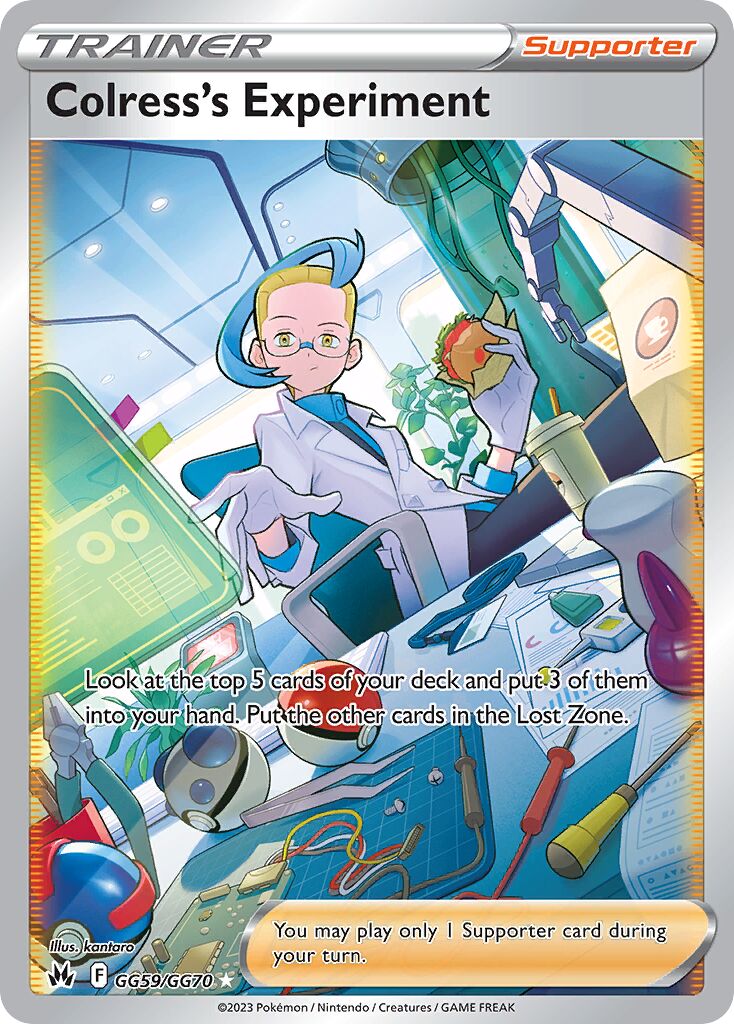 Colress's Experiment - GG59/GG70 - Rare Ultra