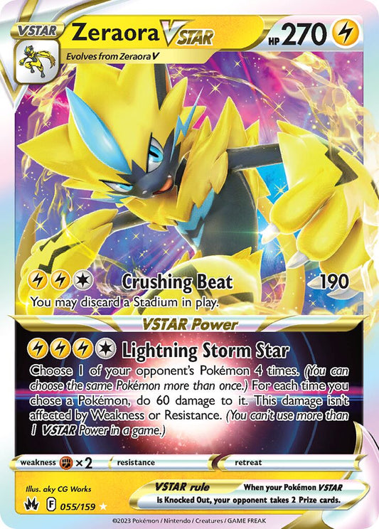 Zeraora VSTAR - 055/159 - Holo Rare VSTAR