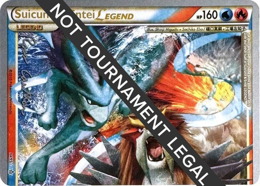 Suicune & Entei LEGEND (94) - 2011 (Ross Cawthon) - 94/95 - Holo Rare