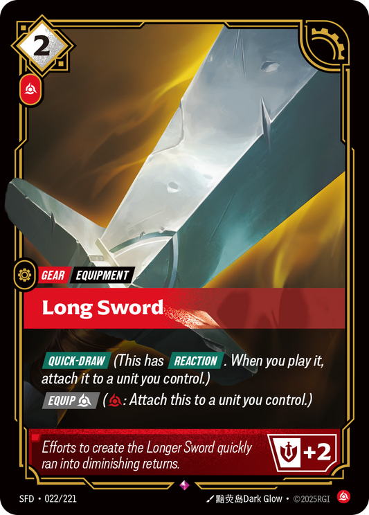 Long Sword - 022/221 (Foil)