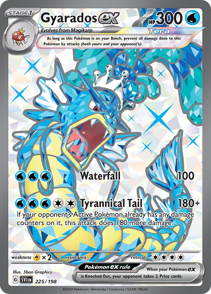Gyarados ex - 225/198 - Ultra Rare
