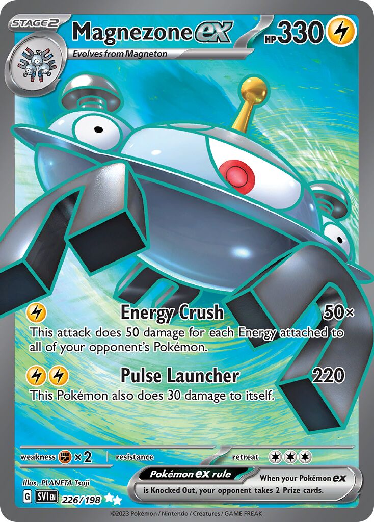 Magnezone ex - 226/198 - Ultra Rare