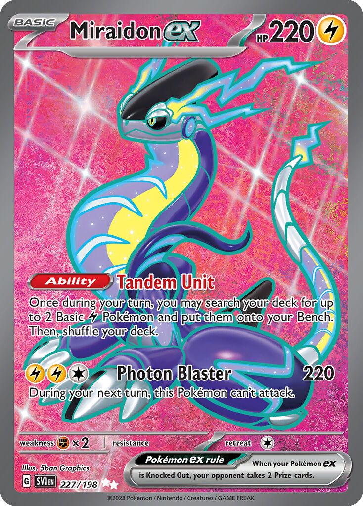 Miraidon ex - 227/198 - Ultra Rare