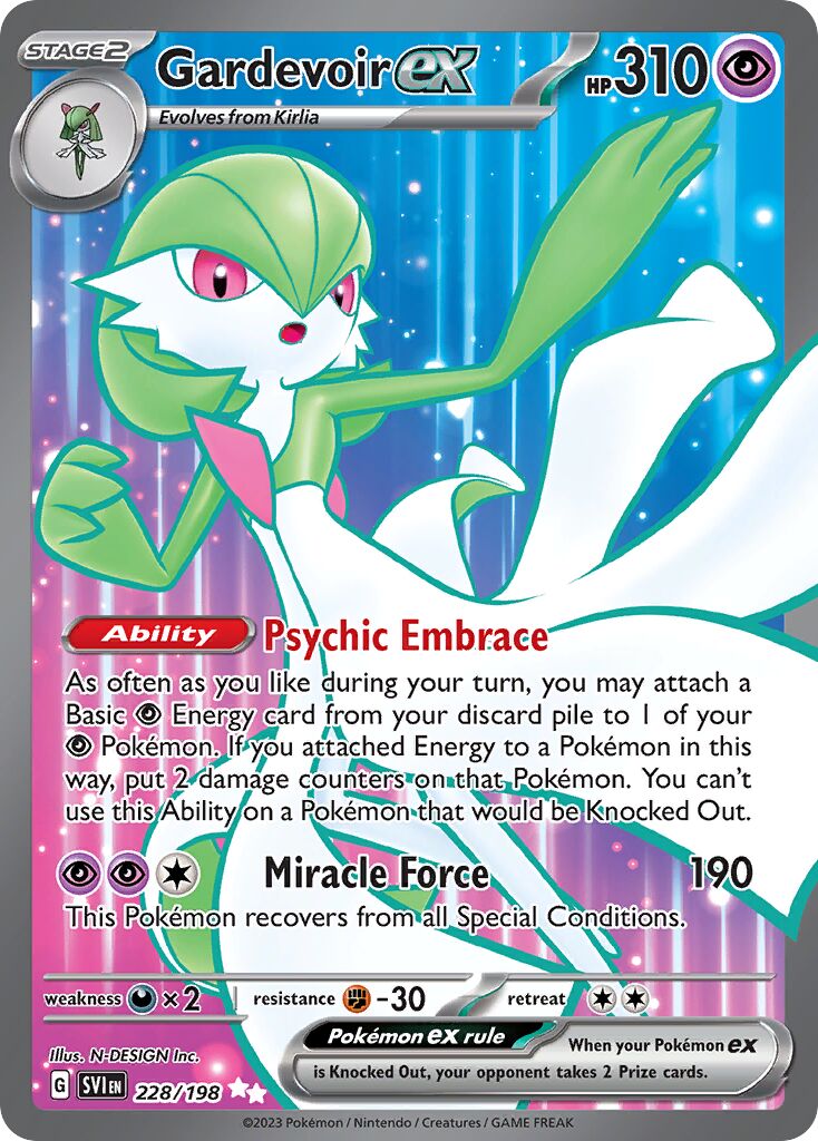 Gardevoir ex - 228/198 - Ultra Rare