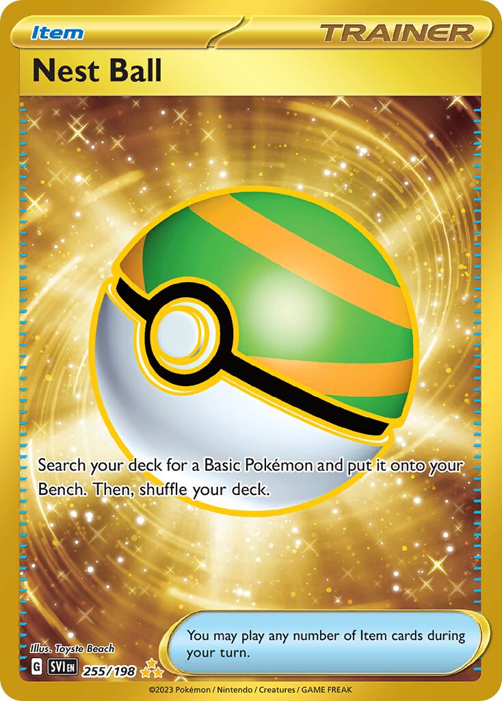 Nest Ball - 255/198 - Hyper Rare