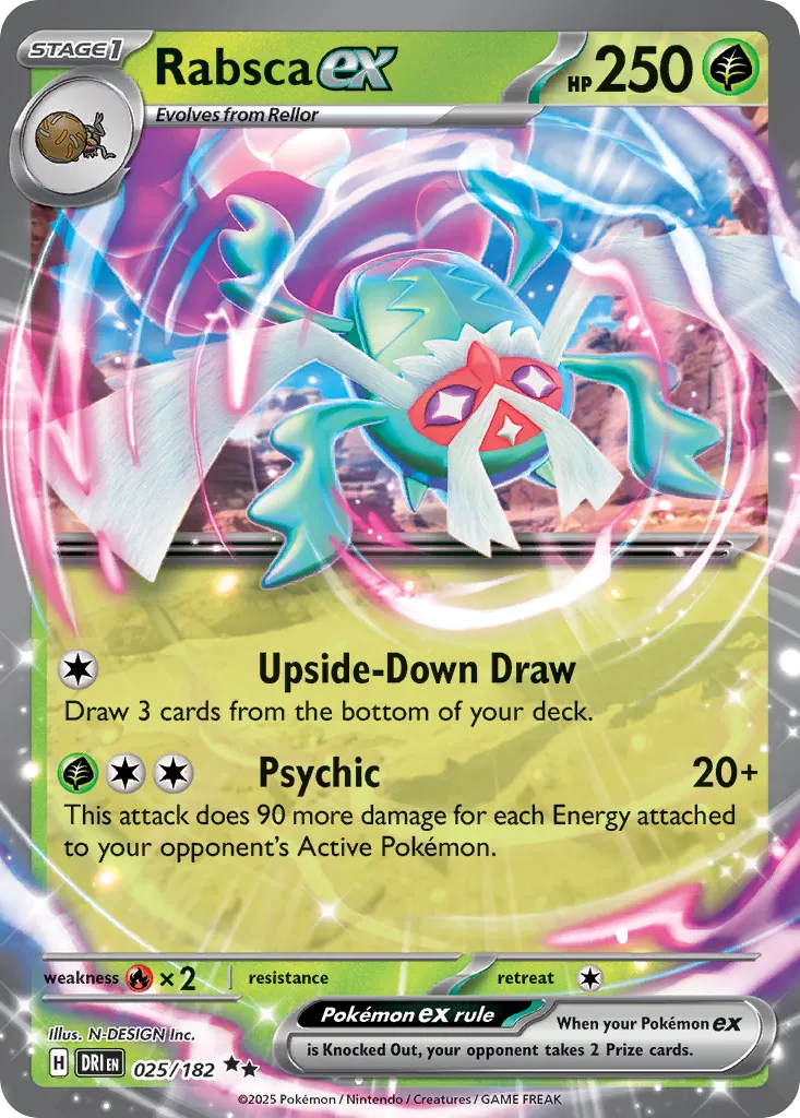 Rabsca ex - 025/182 - Double Rare