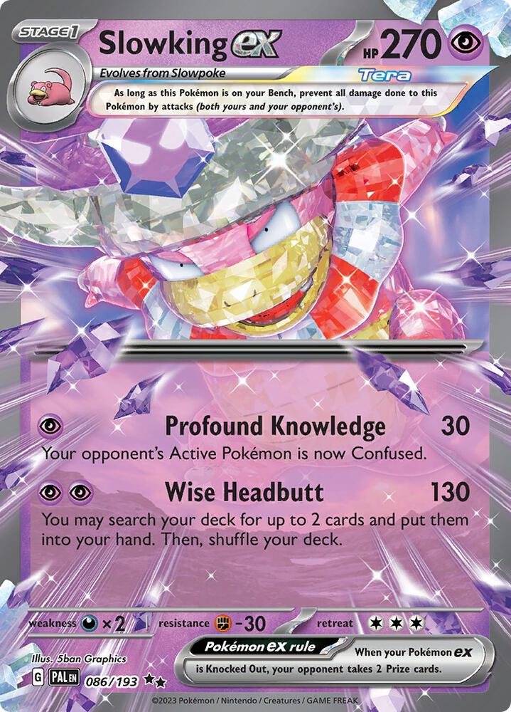 Slowking ex - 086/193 - Double Rare