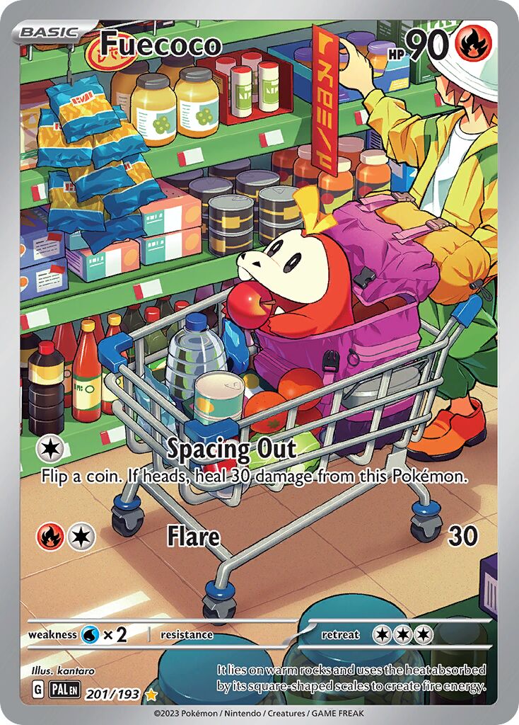 Fuecoco - 201/193 - Illustration Rare