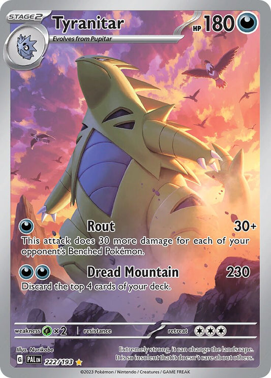 Tyranitar - 222/193 - Illustration Rare