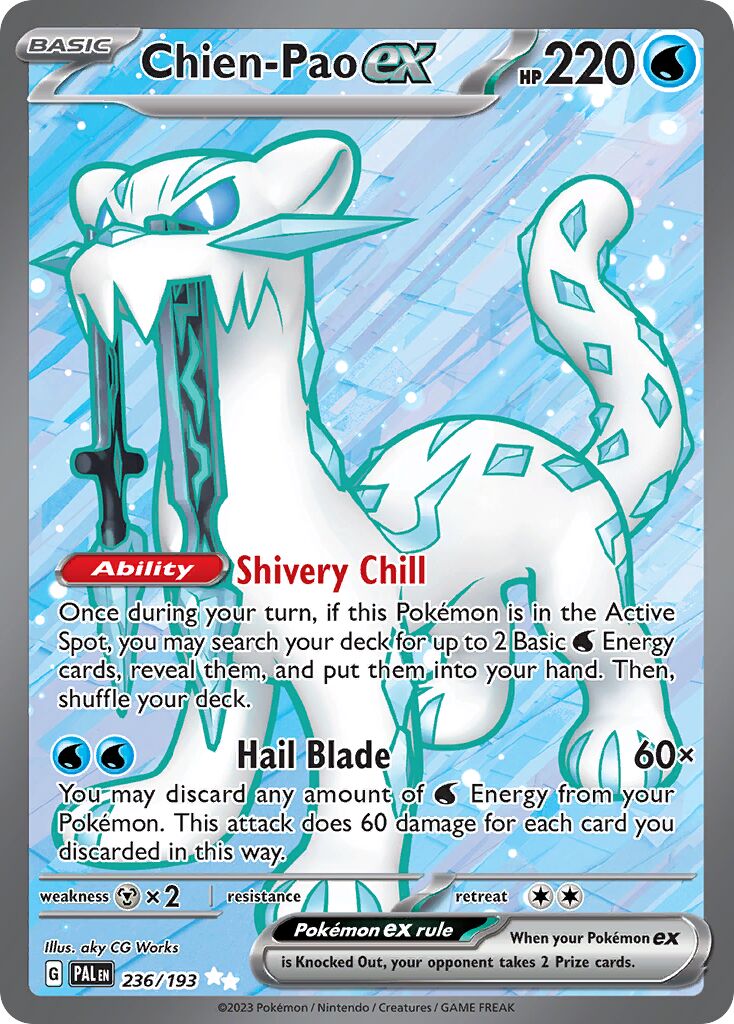 Chien-Pao ex - 236/193 - Ultra Rare