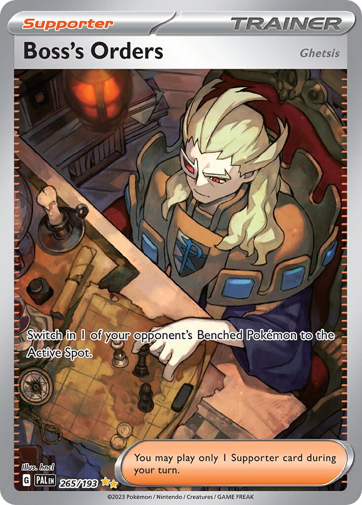 Boss's Orders - 265/193 - Special Illustration Rare