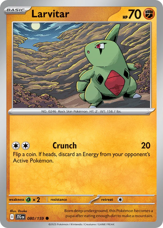 Larvitar - 080/159 - Common