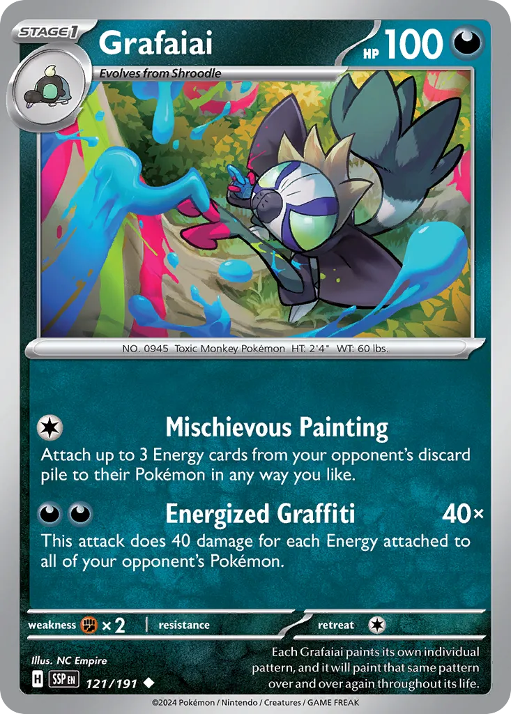 Grafaiai - 121/191 - Uncommon