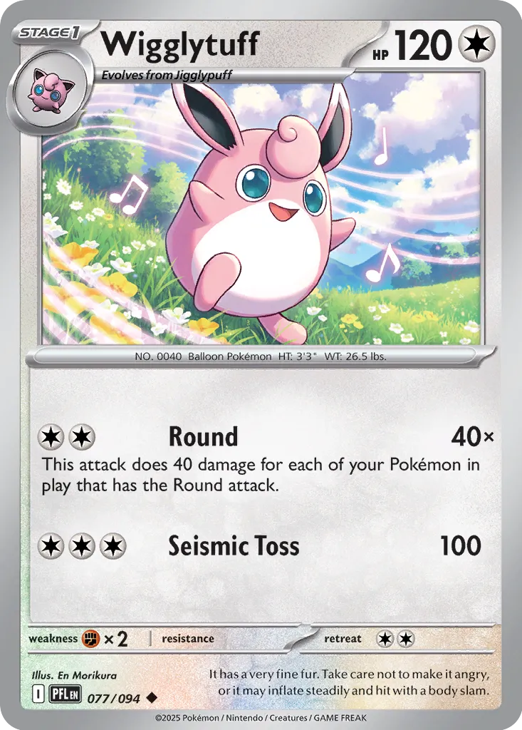 Wigglytuff - 077/094 - Uncommon