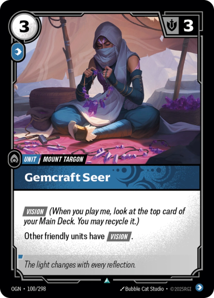 GEMCRAFT SEER - OGN-100/298 (Foil)