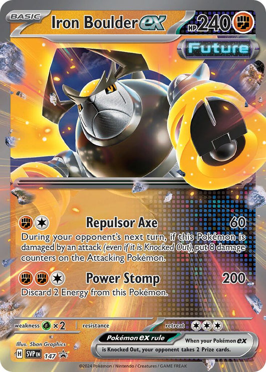 Iron Boulder ex - 147 - Promo