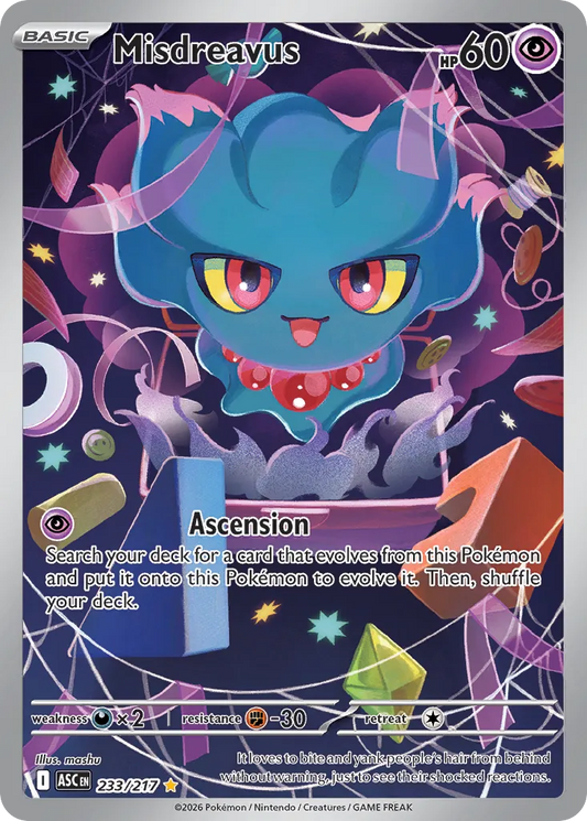 Misdreavus - 233/217 - Illustration Rare