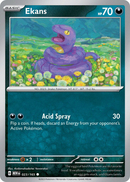 Ekans - 023/165 - Common