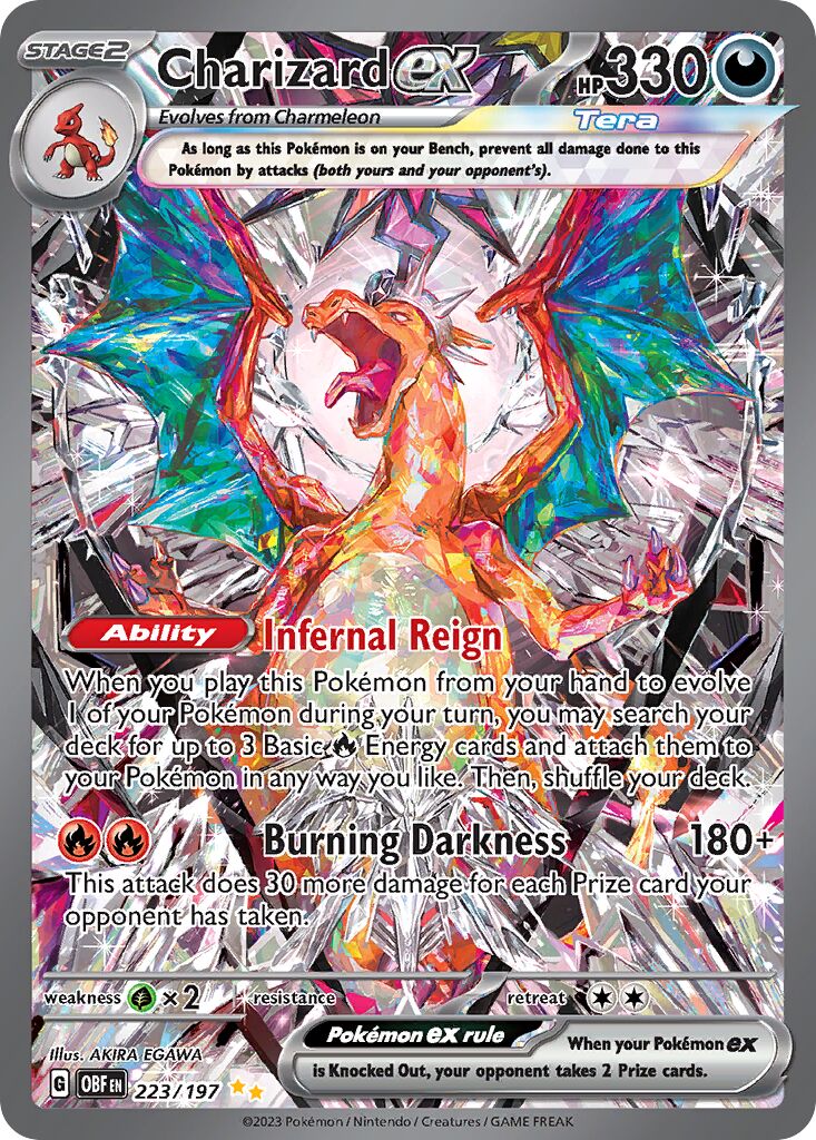 Charizard ex - 223/197 - Special Illustration Rare