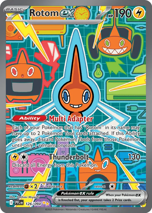 Rotom ex - 126/094 - Special Illustration Rare