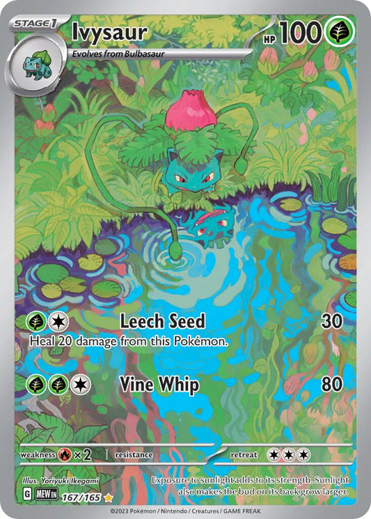 Ivysaur - 167/165 - Illustration Rare