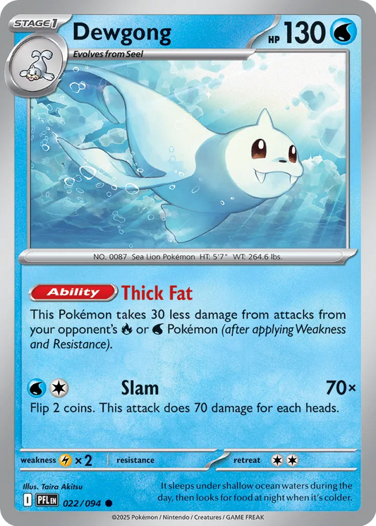 Dewgong - 022/094 - Common