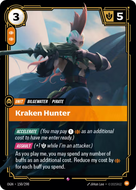 KRAKEN HUNTER - OGN-150/298 (Foil)