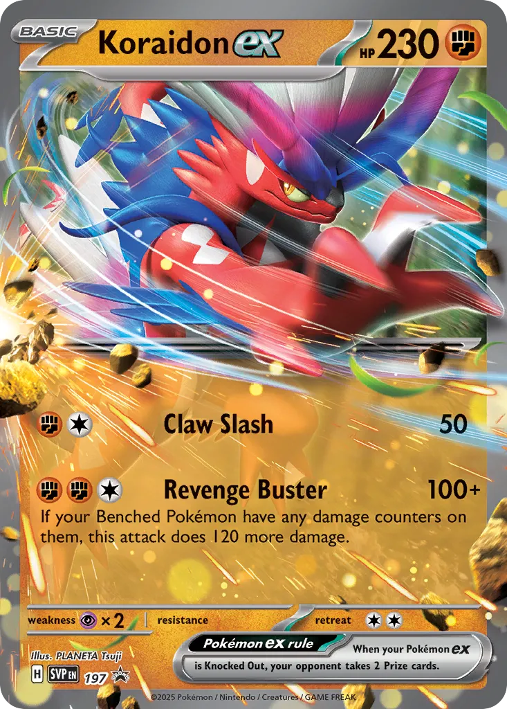 Koraidon ex - 197 - Promo