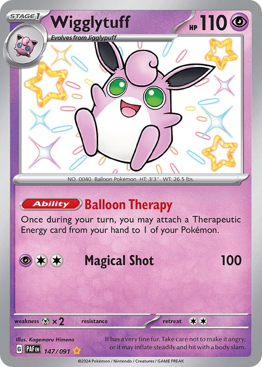 Wigglytuff - 147/091 - Shiny Rare