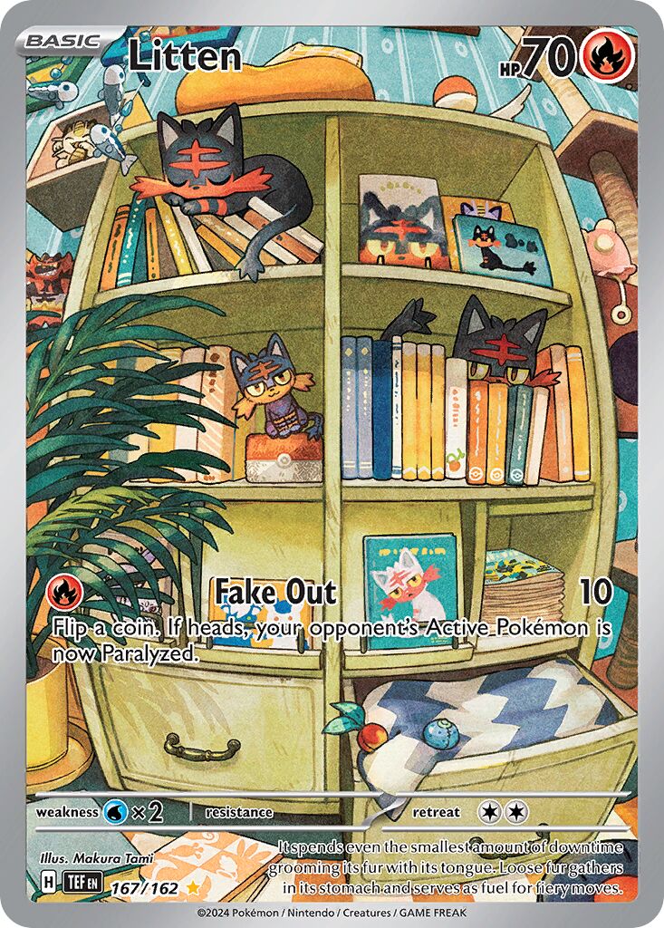 Litten - 167/162 - Illustration Rare