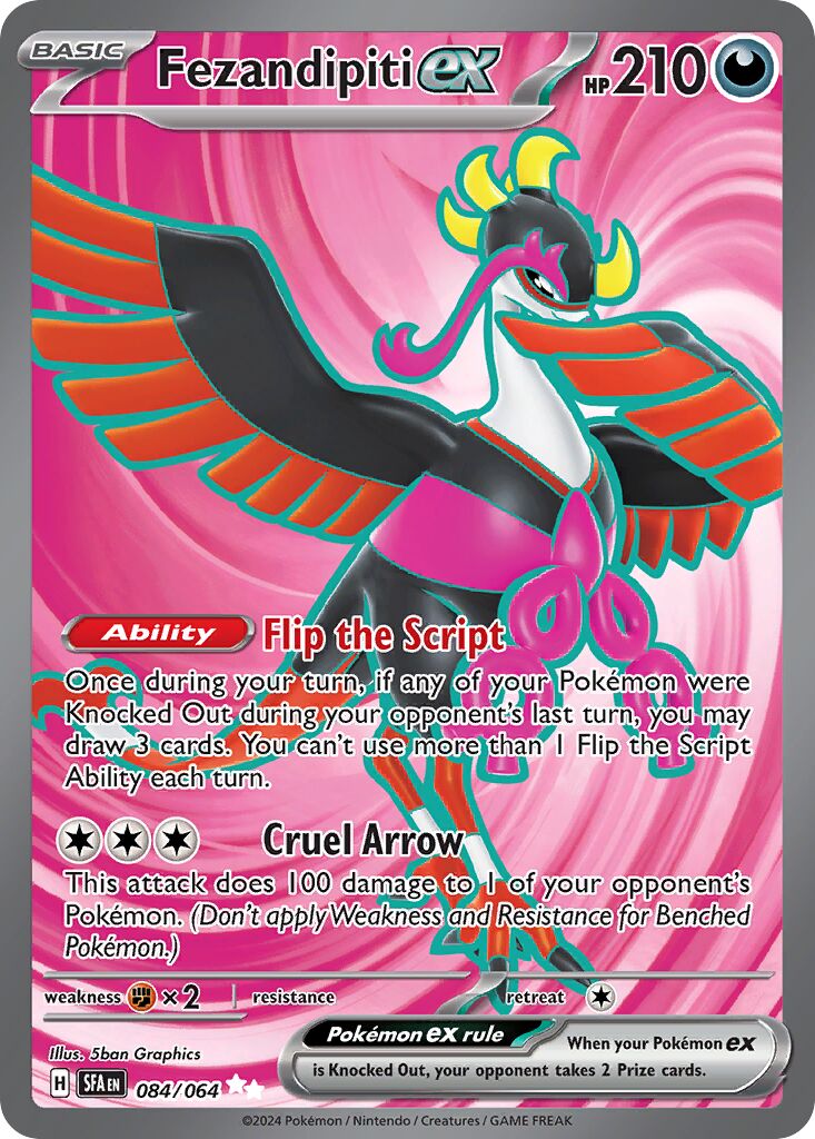 Fezandipiti ex - 084/064 - Ultra Rare
