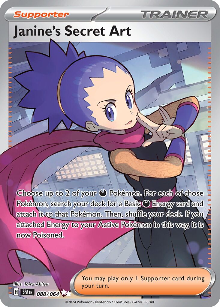 Janine's Secret Art - 088/064 - Ultra Rare