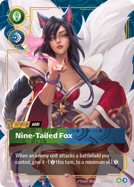 NINE-TAILED FOX - OGN-255/298 (Foil)