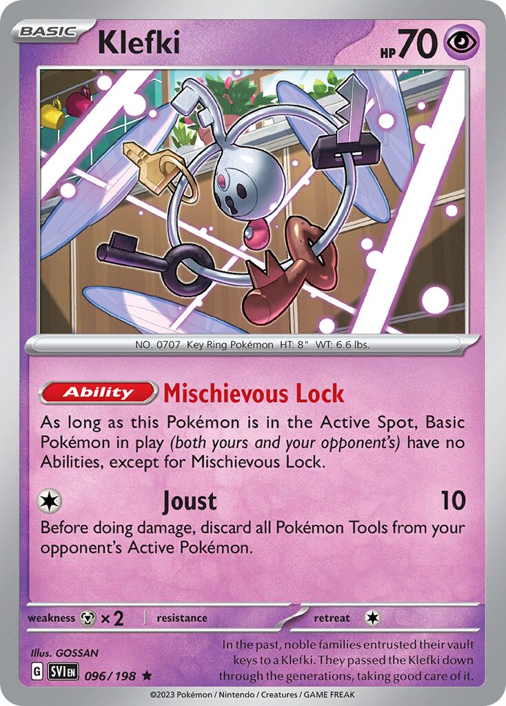 Klefki - 096/198 - Rare